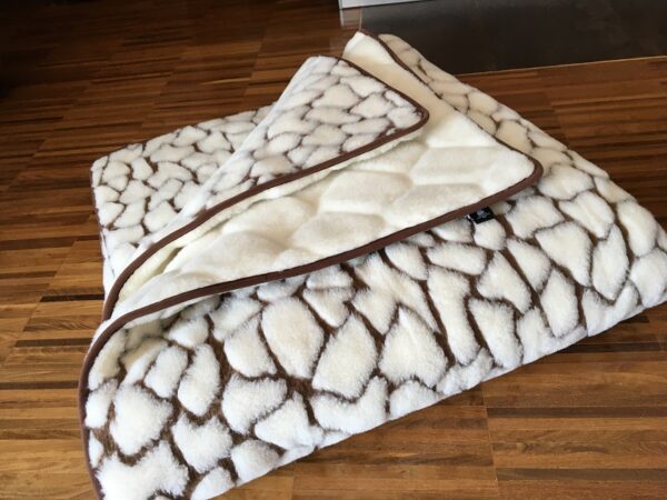 Kołdra z wełny Kaszmir Giraffe + Kaszmir Caro 180x200