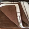 Kołdra z wełny Camel Ciemny + Merynos Tumbler Greka 200x200