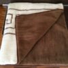 Kołdra z wełny Camel Ciemny + Merynos Tumbler Greka 200x200