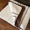 Kołdra z wełny Camel Ciemny + Merynos Tumbler Greka 200x200