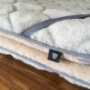 Materac z wełny Alpaki Silver Caro + Camel Jasny 100x200