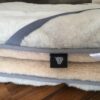 Materac z wełny Alpaki Silver Caro + Camel Jasny 100x200