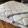 Materac z wełny Alpaki Silver Caro + Camel Jasny 100x200