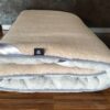 Materac z wełny Alpaki Silver Caro + Camel Jasny 100x200