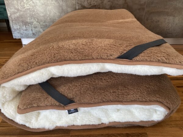 Materac_Kaszmir_Caro_Camel_Ciemny-90x200_140x200-20 Materac z wełny Kaszmir Caro + Camel Ciemny Mega Gruby 140x200