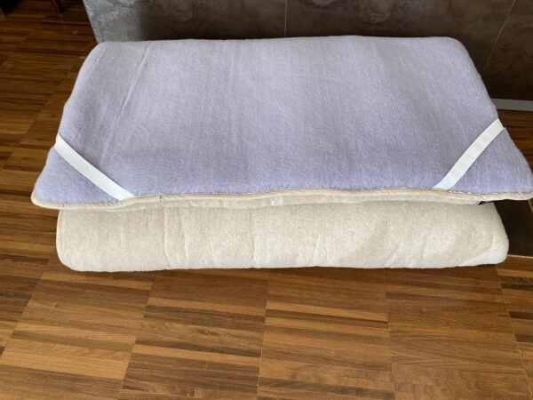 Materac z wełny Alpaki Alpina + Camel Jasny 160x200