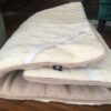 Materac z wełny Kaszmir Caro + Camel Jasny 120x200