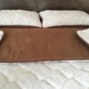 Pościel z wełny Alpaki Silver Caro Camel Ciemny 160x200
