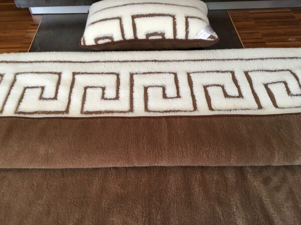 Posciel-Merynos-Greka-Camel-Ciemny-140x200-69 Pościel z wełny Camel Ciemny + Merynos Tumbler Greka 140x200
