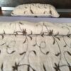 Pościel z wełny Alpaki Alpina Camel Rampicanti 140x200 + Materac wełniany