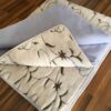 Pościel z wełny Alpaki Alpina Camel Rampicanti 140x200 + Materac wełniany