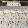 Pościel z wełny Alpaki Alpina Camel Rampicanti 140x200 + Materac wełniany