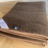Podkład z wełny Merynos Dziki Brąz Syberia 100x200