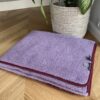 Podkład z wełny Merynos Tumbler Violet Lawenda  90x200