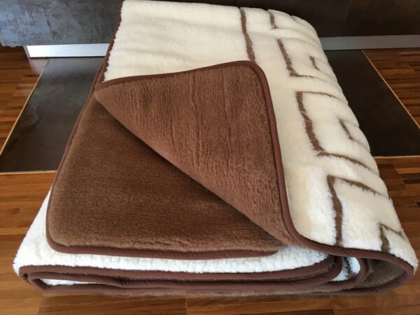Posciel-Merynos-Greka-Camel-Ciemny-160x200-240x200-35 Pościel z wełny Camel Ciemny + Merynos Tumbler Greka 160x200