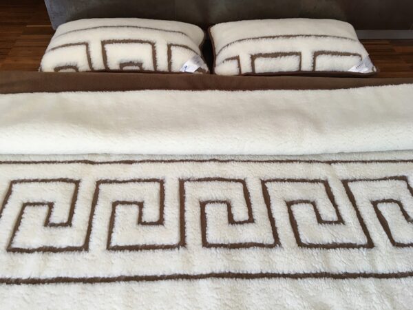 Posciel-Merynos-Greka-Camel-Ciemny-160x200-240x200-38 Pościel z wełny Camel Ciemny + Merynos Tumbler Greka 160x200