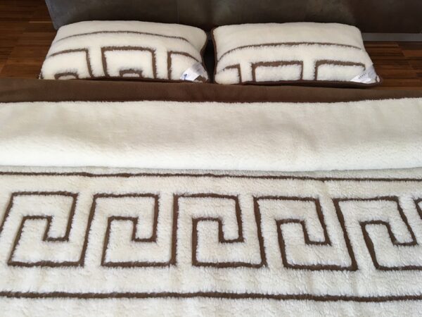 Posciel-Merynos-Greka-Camel-Ciemny-160x200-240x200-45 Pościel z wełny Camel Ciemny + Merynos Tumbler Greka 160x200