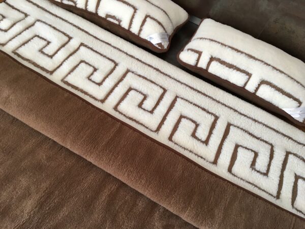 Posciel-Merynos-Greka-Camel-Ciemny-160x200-240x200-96 Pościel z wełny Camel Ciemny + Merynos Tumbler Greka 160x200