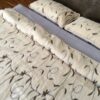 Pościel z wełny Alpaki Alpina Camel Rampicanti 200x200 + Materac wełniany