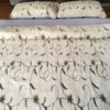 Pościel z wełny Alpaki Alpina Camel Rampicanti 200x200 + Materac wełniany