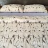 Pościel z wełny Alpaki Alpina Camel Rampicanti 200x200 + Materac wełniany