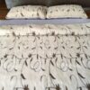 Pościel z wełny Alpaki Alpina Camel Rampicanti 200x200 + Materac wełniany