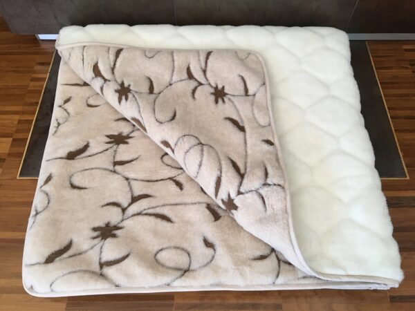 Posciel-Camel-Rampicanti-Kaszmir-Caro-160x200-240x200-20 Pościel z wełny Camel Jasny Rampicanti + Kaszmir Caro 240x200