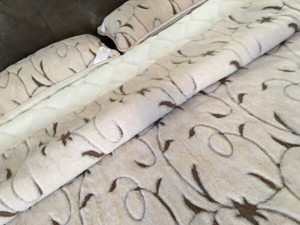 Posciel-Camel-Rampicanti-Kaszmir-Caro-160x200-240x200-33 Pościel z wełny Camel Jasny Rampicanti + Kaszmir Caro 240x200