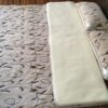 Pościel z wełny Camel Jasny Rampicanti + Merynos Tumbler 180x200 + Podkład wełniany
