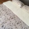Pościel z wełny Camel Jasny Rampicanti + Merynos Tumbler 180x200 + Podkład wełniany