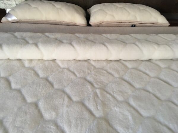 Pościel z wełny Camel Jasny + Kaszmir Caro 220x200