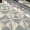 Pościel z wełny Alpaki Silver Alpaka Triangoli 140x200 + Materac wełniany