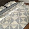 Pościel z wełny Alpaki Silver Alpaka Triangoli 180x200 + Materac wełniany