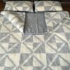 Pościel z wełny Alpaki Silver Alpaka Triangoli 180x200 + Materac wełniany