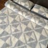 Pościel z wełny Alpaki Silver Alpaka Triangoli 180x200 + Materac wełniany