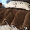 15 Pościel wełniana Camel z wełny wielbłądziej Aruba 140x200 + Materac wełniany