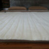 Pościel z wełny Camel Ciemny + Kaszmir Pasy 160x200