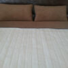 Pościel z wełny Camel Ciemny + Kaszmir Pasy 160x200