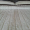 Pościel z wełny Camel Ciemny + Kaszmir Pasy 160x200