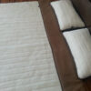 Pościel z wełny Camel Ciemny + Kaszmir Pasy 160x200