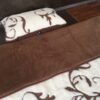 1 Pościel z wełny Camel Ciemny + Kaszmir Szlachecki 140x200 + Materac wełniany