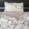 20 Pościel z wełny Camel Jasny + Kaszmir Szlachecki 140x200 + Podkład wełniany