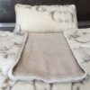 21 Pościel z wełny Camel Jasny + Kaszmir Szlachecki 140x200 + Podkład wełniany
