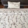 22 Pościel z wełny Camel Jasny + Kaszmir Szlachecki 140x200 + Podkład wełniany