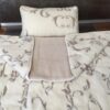 8 Pościel z wełny Camel Jasny + Kaszmir Szlachecki 140x200 + Podkład wełniany