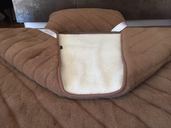 posciel-welniana-camel-pasy-merynos-11 Pościel z wełny Camel Ciemny Pasy + Merynos Tumbler 140x200