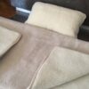 Pościel z wełny Camel Jasny + Merynos Tumbler 140x200 + Materac wełniany