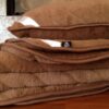 Pościel wełniana Camel z wełny wielbłądziej Pasy 140x200 stan magazynowy 2 sztuki