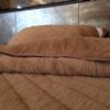 Pościel wełniana Camel z wełny wielbłądziej Pasy 140x200 stan magazynowy 2 sztuki