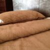 Pościel wełniana Camel z wełny wielbłądziej Pasy 140x200 stan magazynowy 2 sztuki